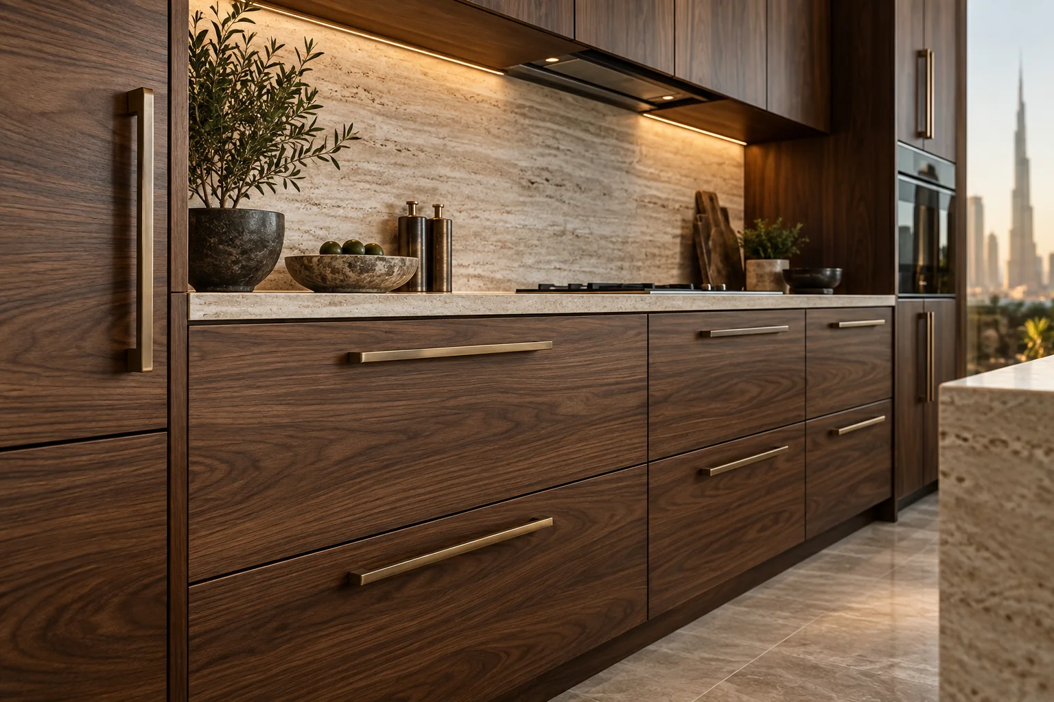 Luxury interior concept for Kitchen Cabinet Wrapping