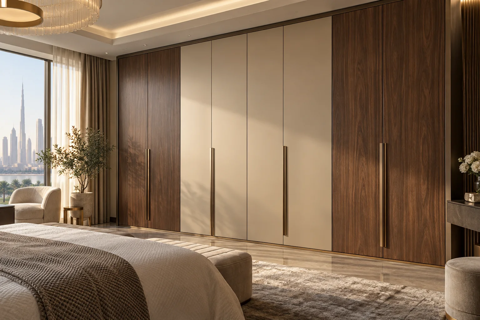 Luxury interior concept for Wardrobe Vinyl Wrapping