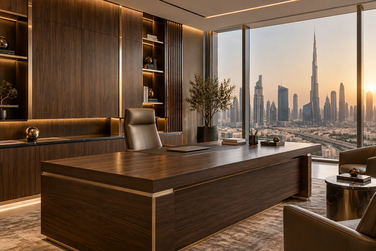 Luxury interior concept for Office Vinyl Wrapping